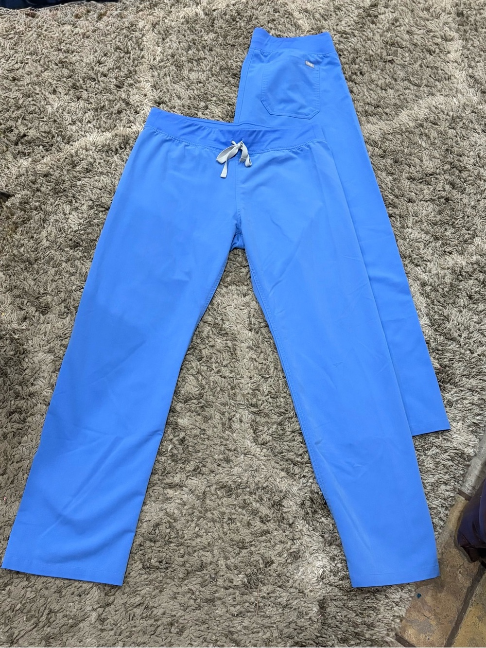FIGS Women's Scrub Joggers in Bright Blue
